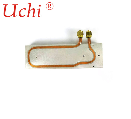 CNC Machining Aluminium Heat sink Plate สำหรับ Liquid Colded