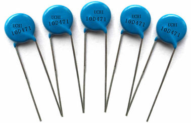 70J 0.4 วัตต์ออกไซด์ของโลหะชนิดโลหะ MOV 10D471K สำหรับ Varistor Line-Line, Surge Protection Varistor