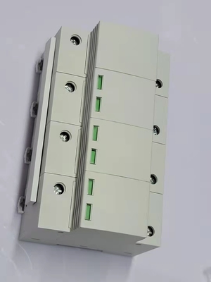 IP20 Din Rail 80KA อุปกรณ์ป้องกันไฟกระชาก SPD Type 1+2