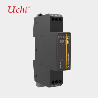 อุปกรณ์ป้องกันไฟกระชากสามระดับ 48V SPD เฟสเดียวที่เล็กที่สุด