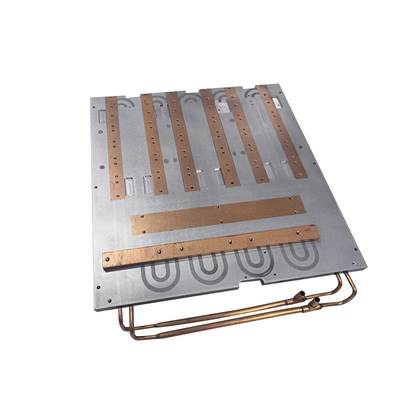 อุปกรณ์เลเซอร์ท่อน้ำทองแดงแผ่นเย็น, CNC Machined Chill Plate