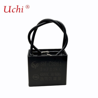 CBB61 เครื่องปรับอากาศเครื่องเริ่มต้น เครื่องปรับอากาศเครื่องปรับอากาศเครื่องปรับอากาศเครื่องปรับอากาศเครื่องปรับอากาศเครื่องปรับอากาศเครื่องปรับอากาศ 450V1.2/1.5/1.8/2/3/4UF