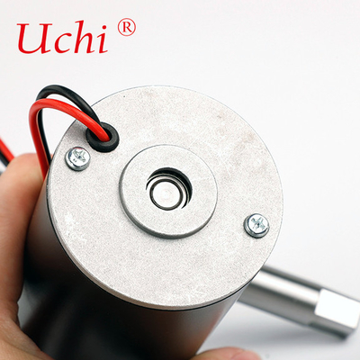 เครื่องเดินแปรง DC Worm Gear Reducer Motor