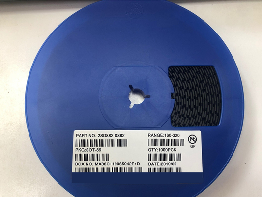 SOT-89 D882 NPN อิเล็กทรอนิกส์ ทรานซิสเตอร์ พลาสติก