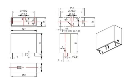 ระยะไกลสัญญาณไอที ธ อร์มัล ฟิวส์ เมทาเลอคไซด์ วาริสตอร์ TFMOV 25S112KIT