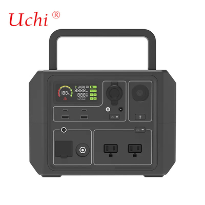 600W 268.8WH โมบาย พาวเวอร์สเตชั่น Lifepo4 สําหรับอินเตอร์เฟซออกแบบหลายตัว