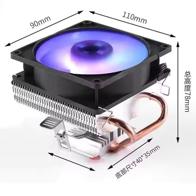ขายราคาลด 12v DC แฟนโคลเลอร์ มินิอลูมิเนียม Heatsink CPU โคลเลอร์