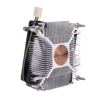 12v Dc Fan Cpu Cooler ปุ่มล่างแบบ Cooler คอมพิวเตอร์โปรเซสเซอร์ แฟนเย็นอากาศ