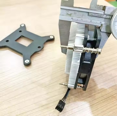 12v Dc Fan Cpu Cooler ปุ่มล่างแบบ Cooler คอมพิวเตอร์โปรเซสเซอร์ แฟนเย็นอากาศ