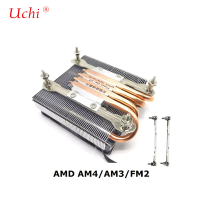 Custom ODM Super Thin Cpu Cooler ความหนา 36 มม ความสูง AMD AM4 AM3 FM2 1200 115X 1700 1366 Heatsink Fan 1U Server Radiator