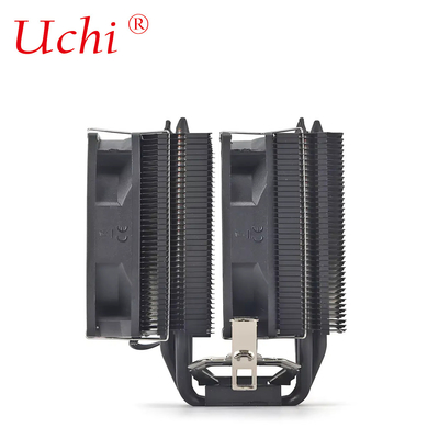ดับเบิลทาวเวอร์ ดับเบิลแฟน แฟนดํา เครื่องเย็น PC Motherboard เครื่องเย็น CPU
