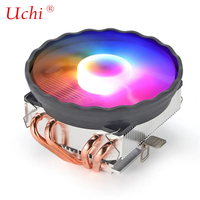 เครื่องเย็นอากาศเสียงต่ํา แฟน อลูมิเนียม รีเดียเตอร์ CPU เครื่องเย็นสําหรับคอมพิวเตอร์
