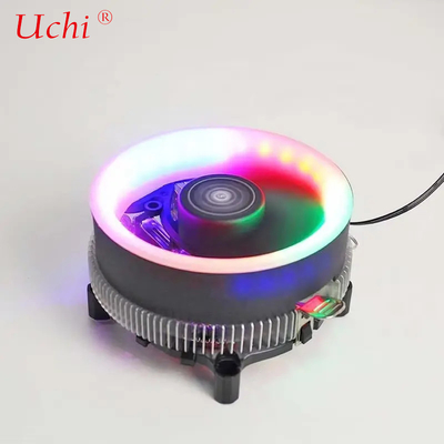 เครื่องเย็น CPU ขนาดเล็ก อลูมิเนียม Heatsink เครื่องเย็น CPU แบบดันลง