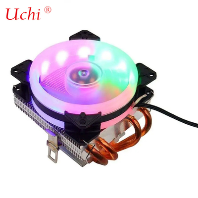 12v DC แฟนเย็น Mini อลูมิเนียม Heatsink CPU Cooler