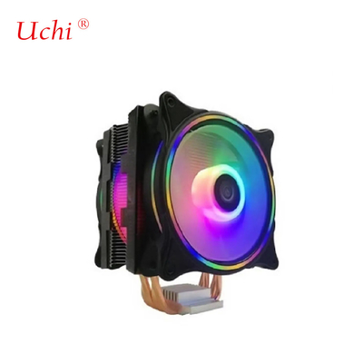 ความสอดคล้องที่แข็งแกร่ง เครื่องเย็นคอมพิวเตอร์ทั่วไป ARGB CPU เครื่องเย็นอากาศ CPU อลูมิเนียม