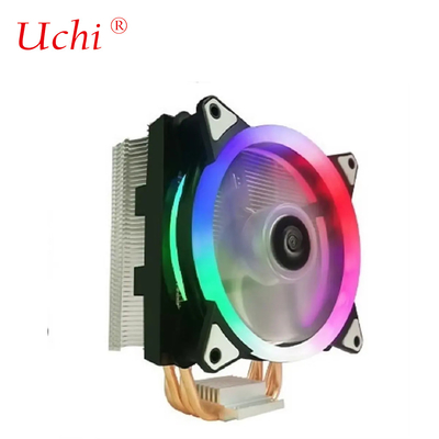 ความสอดคล้องที่แข็งแกร่ง เครื่องเย็นคอมพิวเตอร์ทั่วไป ARGB CPU เครื่องเย็นอากาศ CPU อลูมิเนียม