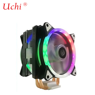 ความสอดคล้องที่แข็งแกร่ง เครื่องเย็นคอมพิวเตอร์ทั่วไป ARGB CPU เครื่องเย็นอากาศ CPU อลูมิเนียม