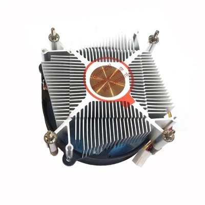 12V DC Copper Center Radiator TDP 75W สําหรับ PC Processor Cooling 4 Pin PWM Socket 1700 1200 1150 1151 1155 1156 Cpu แฟนเย็นอากาศ