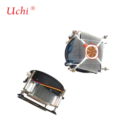 12V DC Copper Center Radiator TDP 75W สําหรับ PC Processor Cooling 4 Pin PWM Socket 1700 1200 1150 1151 1155 1156 Cpu แฟนเย็นอากาศ
