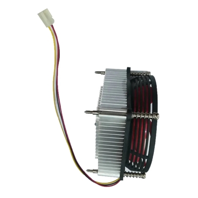 Cpu Cooler PC Intel Processor Socket Lga775 115 อลูมิเนียม แฟนระบายความร้อน 3-Pin 4-Pin Pwm ฟังก์ชัน