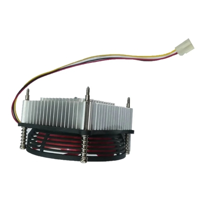 Cpu Cooler PC Intel Processor Socket Lga775 115 อลูมิเนียม แฟนระบายความร้อน 3-Pin 4-Pin Pwm ฟังก์ชัน
