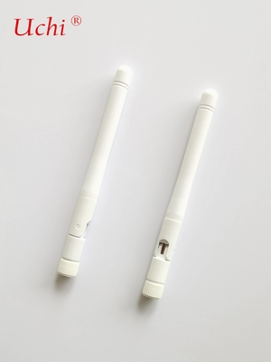 WIFI 2.4G Antenna แบบพับ ช่องทางไร้สาย โมดูลการ์ด AP ภายนอก Omnidirectional High-Gain 2dbi Glue Stick Split Antenna