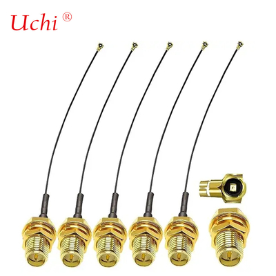 WiFi Antenna Booster ด้วย 15cm 6inch 1.13mm RP-SMA สายสื่อสารสายโคเอชชียอล