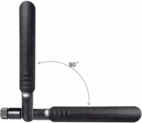 2.4G 5.8G 5dBi WiFi Antenna For Android With RP-SMA Male Connector Antenna แบนด์สองตัว