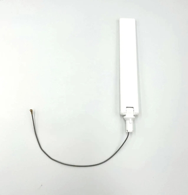 ยางภายนอก 2.4GHz 5GHz Antenna การสื่อสารแดนสอง Wifi กับ MHF Plug สําหรับอุปกรณ์เครือข่าย