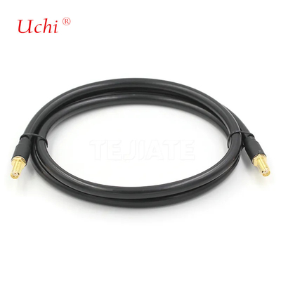SMA-J/N-J/K ทองแดงทั้งหมด SYV50-5 สายต่อขยายการถ่ายทอด RF ความสูญเสียต่ํา LMR400 10D-FB สายต่อ RF โคอาเซียลสําหรับการสื่อสาร RJ59 SMA
