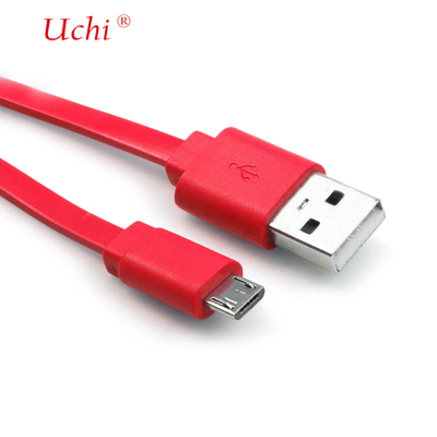 สาย USB 3A ประเภท C ชาร์จเคเบิ้ล PVC รูปทรงกระชับกระชับ แบบชาร์จเร็ว สําหรับสายชาร์จมือถือ