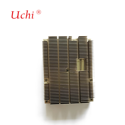 เครื่องเย็น CPU ที่ไม่มีพัดลม พร้อมท่อความร้อนทองแดง และปีกซิปอลูมิเนียม