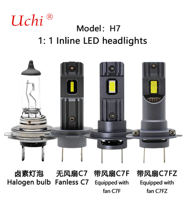 ไฟหน้า LED รถยนต์ H7 ซีรีส์ เพื่อเพิ่มความปลอดภัยและความสะดวกสบายในการขับขี่