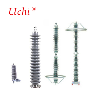 เครื่องกั้นอ๊อกไซด์โลหะสําหรับสายไฟฟ้าความดันกลางและความดันสูง