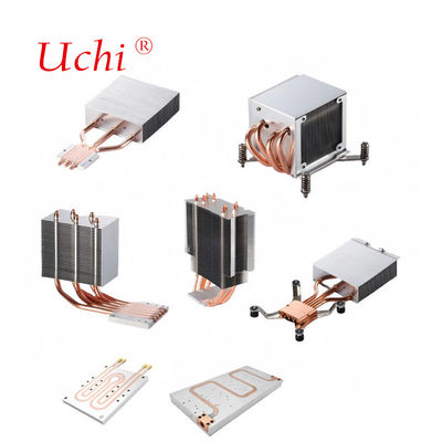 แผ่นระบายความร้อนด้วยน้ำ คอมพิวเตอร์ PC เซิร์ฟเวอร์ CPU แผ่นระบายความร้อนอะลูมิเนียม ระบายความร้อนด้วยของเหลว ท่อความร้อนทองแดง แผ่นระบายความร้อน