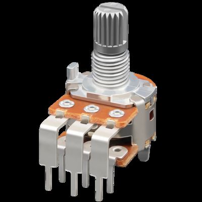 โพเทนชิโอมิเตอร์แบบหมุน RV16 เพลาโลหะ โพเทนชิโอมิเตอร์ CTR โพเทนชิโอมิเตอร์ความแม่นยำ