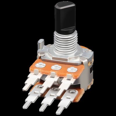 โพเทนชิโอมิเตอร์แบบหมุน RV16 เพลาโลหะ โพเทนชิโอมิเตอร์ CTR โพเทนชิโอมิเตอร์ความแม่นยำ