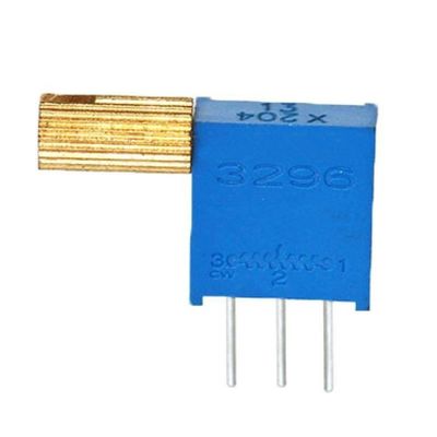 โพเทนชิโอมิเตอร์แบบปรับค่าได้ 3296X 8 มม. ทองแดง ลูกบิดยาว 10k โพเทนชิโอมิเตอร์แบบละเอียด