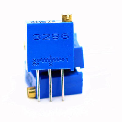 โพเทนชิโอมิเตอร์แบบปรับค่าได้ 3296X 8 มม. ทองแดง ลูกบิดยาว 10k โพเทนชิโอมิเตอร์แบบละเอียด