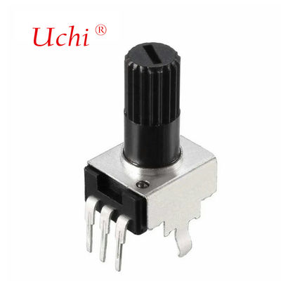 RV09 Single-turn 10K 12.5mm Adjustable Rotating Carbon Film Potentiometer