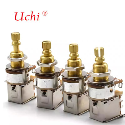 ลูกบิดปรับระดับเสียงกีตาร์ไฟฟ้าแบบซิงเกิลคอยล์ RV168 โทนโพเทนชิโอมิเตอร์