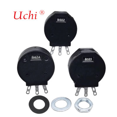 RVS28P คาร์บอนฟิล์ม พลาสติกปิดผนึก ฉนวน เครื่องเชื่อมอินเวอร์เตอร์ โพเทนชิโอมิเตอร์แบบหมุน