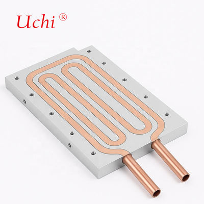 CNC Machining Water Cooling Plate Liquid Cooling Block PSU Tube Heatsink,Fluid-cooled Plate