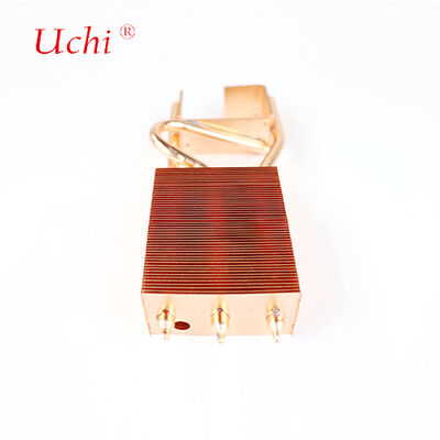 220W Copper Buckle Fin Heat Sink สําหรับโฉนดไฟ