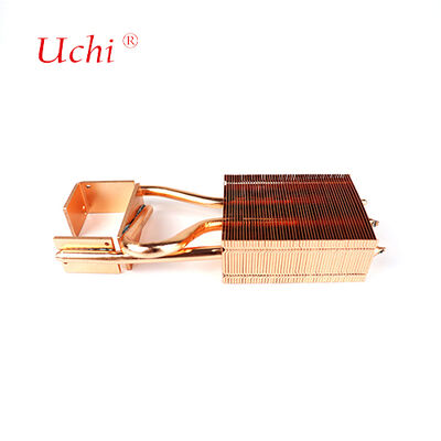 220W Copper Buckle Fin Heat Sink สําหรับโฉนดไฟ