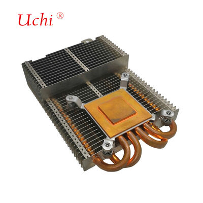 Aluminum Buckle Fin Stacked Active Composite Heat Sink