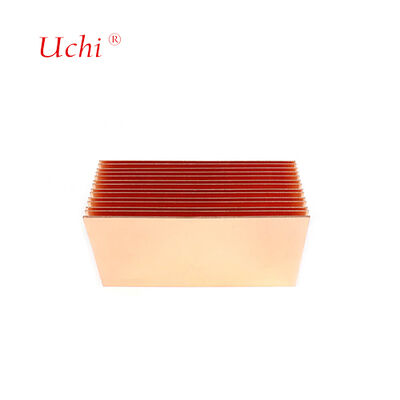 สะพายความร้อนแบบ Custom Copper Thick Fin Skived