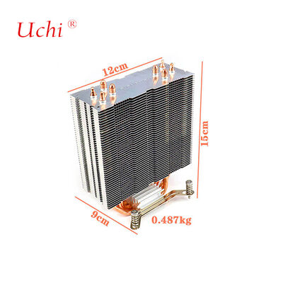 เครื่องสับซ้อนแบบ Zipper Fin คอมพิวเตอร์ CPU หัวห้อระบายความร้อน 4 ท่อความร้อน