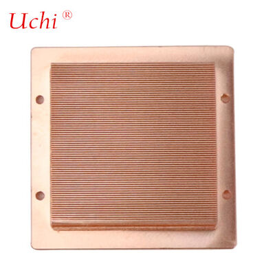 มินิอัลลูมิเนียมความหนาแน่นสูง Skiving อุปกรณ์ล้างความร้อนสําหรับ LED