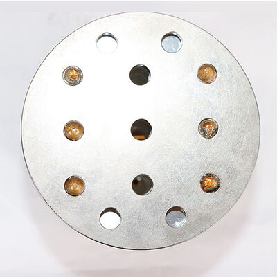 ครีบระบายความร้อนทองแดงท่อความร้อนซิปสำหรับไฟอุตสาหกรรม